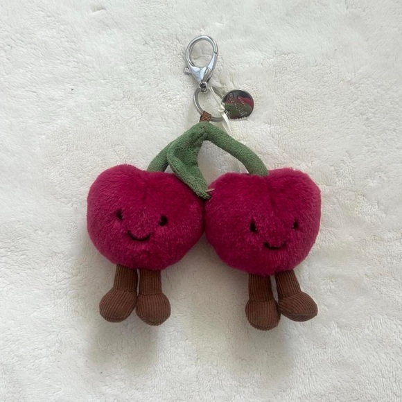 Jellycat Other - Amuseables Cherries Bag Charm
